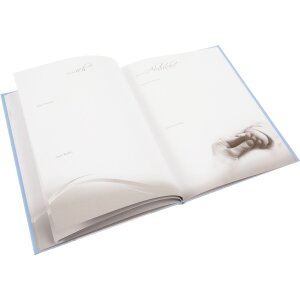 Goldbuch Dítěte deník Fortuna modrý 21x28 cm 44 ilustrovaných stran