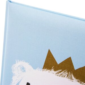 Goldbuch Dítěte deník Fortuna modrý 21x28 cm 44 ilustrovaných stran