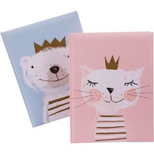 Goldbuch Dítěte deník Fortuna modrý 21x28 cm 44 ilustrovaných stran