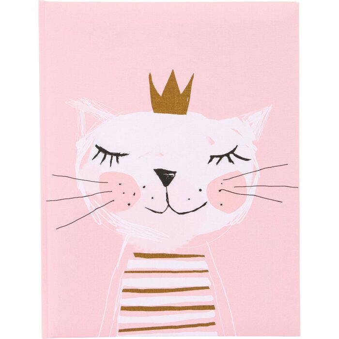 Goldbuch Dítěte deník Fortuna růžový 21x28 cm