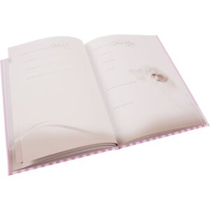 Goldbuch Dětský deník Jsem nový zde růžový 21x28 cm 44 ilustrovaných stran