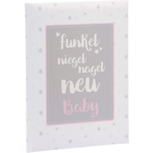 Goldbuch Dětský deník s lesklým obalem, růžový 21x28 cm, 44 ilustrovaných stran