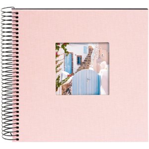 Goldbuch spirálové album Bella Vista rosé 20x20 cm 40 černých stran