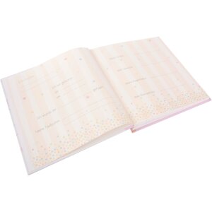 Goldbuch Baby Album Mobile Girl 30x31 cm Růžové stříbrná ražba 60 bílých stran