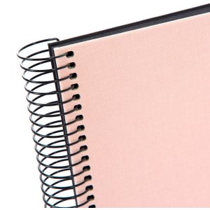 Goldbuch spirálové album Bella Vista rosé 24x17 cm 40 černých stran