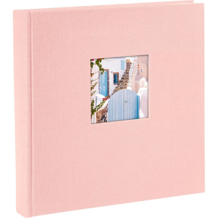 Goldbuch fotoalbum Bella Vista rosé 25x25 cm 60 bílých stran