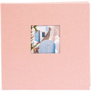 Goldbuch fotoalbum Bella Vista rosé 25x25 cm 60 bílých stran
