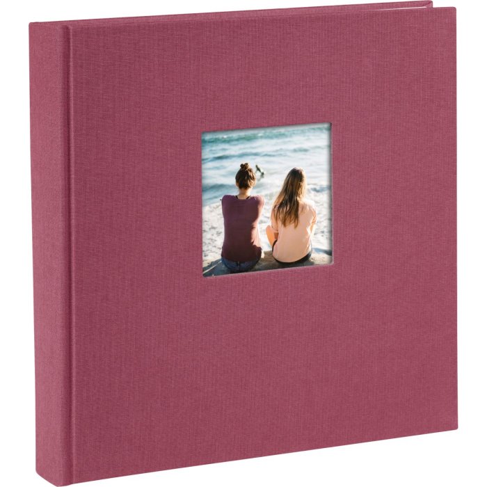 Goldbuch fotoalbum Bella Vista fuchsiová 25x25 cm 60 bílých stran