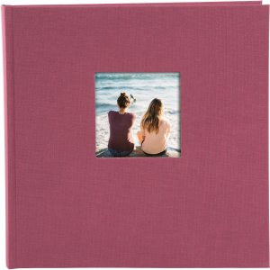 Goldbuch fotoalbum Bella Vista fuchsiová 25x25 cm 60 bílých stran