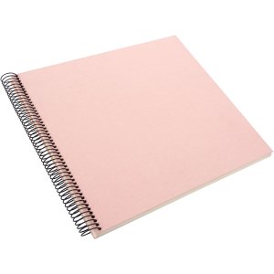 Goldbuch spirálové album Bella Vista rosé 34x30 cm 40 bílých stran