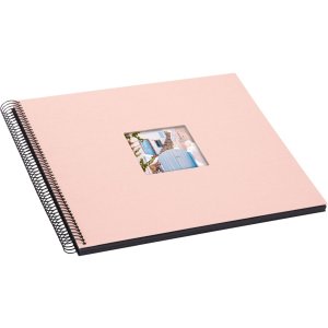 Goldbuch spirálové album Bella Vista rosé 35x30 cm 40 černých stran