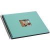 Goldbuch spirálové album Bella Vista aqua 34x30 cm 40 černých stran