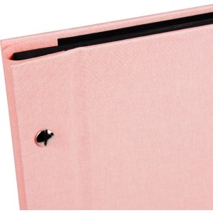 Goldbuch album se šroubovacím uzávěrem Bella Vista rosé 30x25 cm 40 černých stran