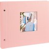 Goldbuch album se šroubovacím uzávěrem Bella Vista rosé 30x25 cm 40 černých stran