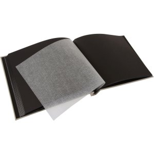 Šroubovací album Goldbuch Bella Vista pískově šedé 30x25 cm 40 černých stran