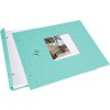Goldbuch album se šroubovacím uzávěrem Bella Vista aqua 30x25 cm 40 bílých stran