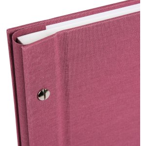 Goldbuch album se šroubovacím uzávěrem Bella Vista fuchsiová 30x25 cm 40 bílých stran