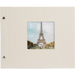 Šroubovací album Goldbuch Bella Vista pískově šedé 30x25 cm 40 bílých stran
