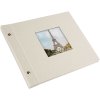 Šroubovací album Goldbuch Bella Vista pískově šedé 30x25 cm 40 bílých stran