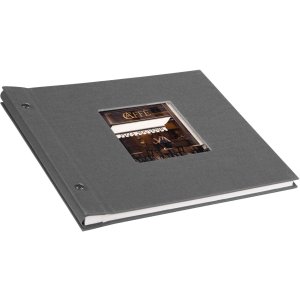 Šroubovací album Goldbuch Bella Vista šedé 30x25 cm 40 bílých stran