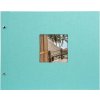 Goldbuch album se šroubovacím uzávěrem Bella Vista aqua 39x31 cm 40 bílých stran