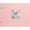 Goldbuch album se šroubovacím uzávěrem Bella Vista rosé 39x31 cm 40 bílých stran