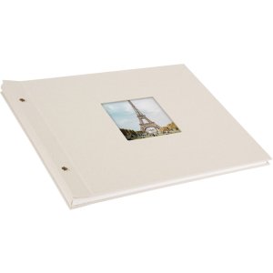 Šroubovací album Goldbuch Bella Vista pískově šedé 39x31 cm 40 bílých stran