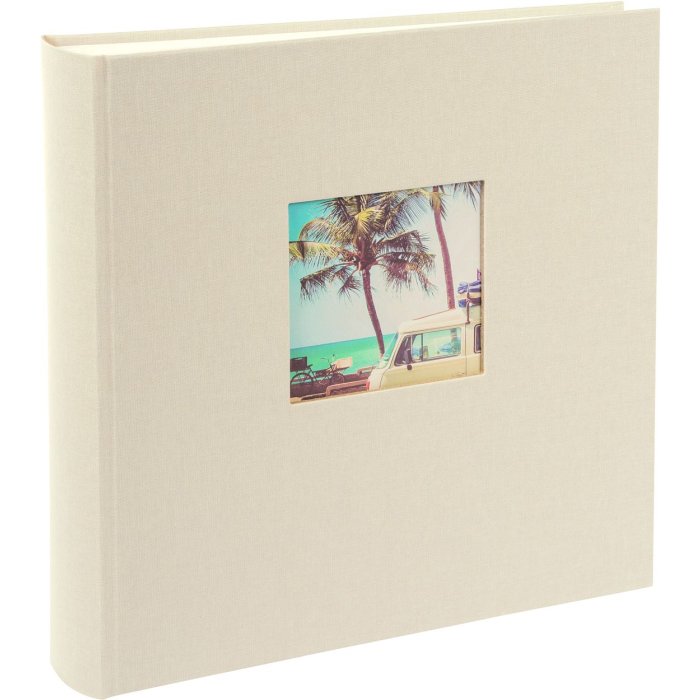 Goldbuch Jumbo fotoalbum Bella Vista pískově šedé 30x31 cm 100 bílých stran