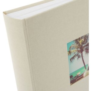 Goldbuch Jumbo fotoalbum Bella Vista pískově šedé 30x31 cm 100 bílých stran