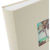 Goldbuch Jumbo fotoalbum Bella Vista pískově šedé 30x31 cm 100 bílých stran