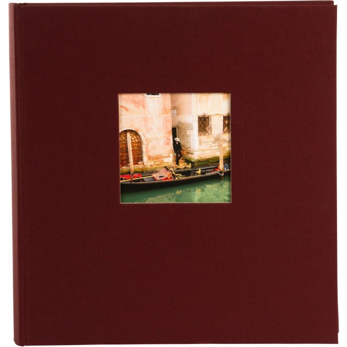 Goldbuch Jumbo fotoalbum Bella Vista bordeaux 30x31 cm 100 bílých stran