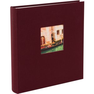 Goldbuch Jumbo fotoalbum Bella Vista bordeaux 30x31 cm 100 bílých stran