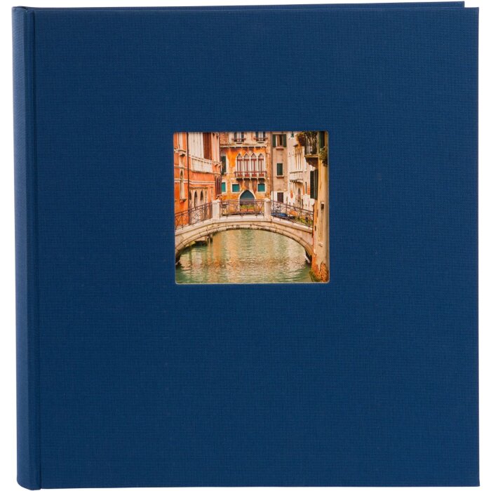 Goldbuch Jumbo fotoalbum Bella Vista modré 30x31 cm 100 bílých stran