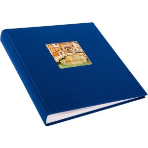 Goldbuch Jumbo fotoalbum Bella Vista modré 30x31 cm 100 bílých stran
