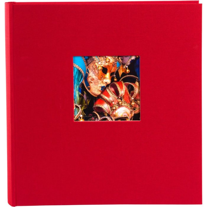 Goldbuch Jumbo fotoalbum Bella Vista červené 30x31 cm 100 bílých stran