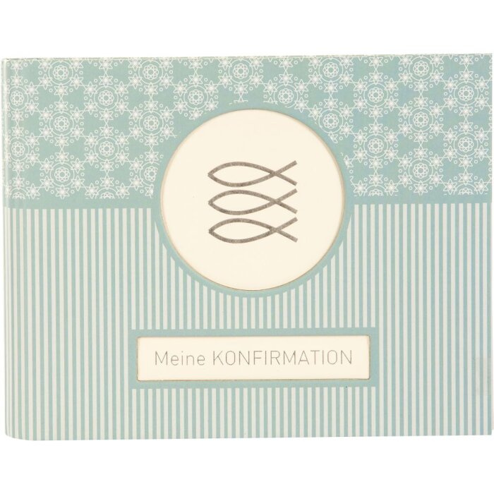 Goldbuch Fotobuch Konfirmace Mandala aquamarín 24,5x19,5 cm