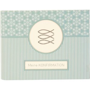 Goldbuch Fotobuch Konfirmace Mandala aquamarín 24,5x19,5 cm