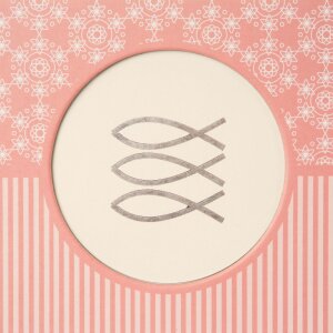 Goldbuch Fotobuch Konfirmace Mandala korálová 24,5 x 19,5 cm bílý