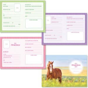 Goldbuch Kniha přátel 3D – Přátelství koně, 15x21 cm, 88 ilustrovaných stran