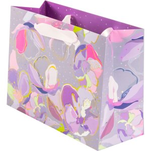 Goldbuch tácková taška Opium šedá-bílá 18 x 10 cm