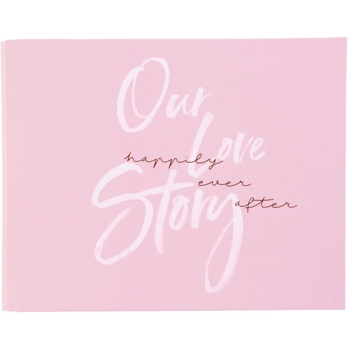 Spirálové album pro hosty Our Lovestory 29 x 23 cm
