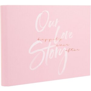 Spirálové album pro hosty Our Lovestory 29 x 23 cm