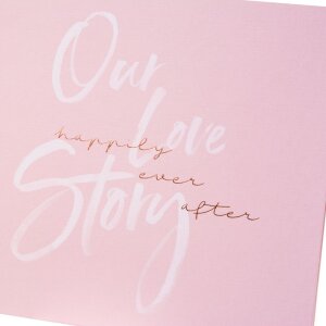 Spirálové album pro hosty Our Lovestory 29 x 23 cm