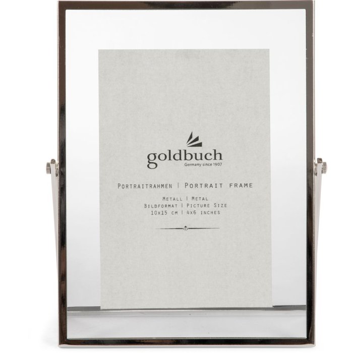 Goldbuch kovový fotorámeček Loft 10x15 cm stříbrný
