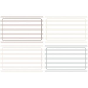 Herma HOME nálepky na označování 52x82 mm šedohnědé odstrnitelné