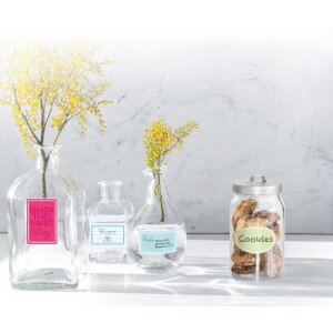 Herma HOME nálepky na označování 52x82 mm šedohnědé odstrnitelné