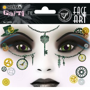 Herma FASHIONLine Face Art Sticker Steampunk Amelia,...