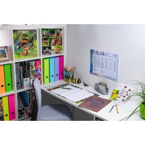 Herma závěsný kryt A4 průhledný hnědý bez PVC