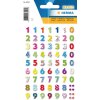 Herma MAGIC Samolepící nálepky barevné číslice kámen