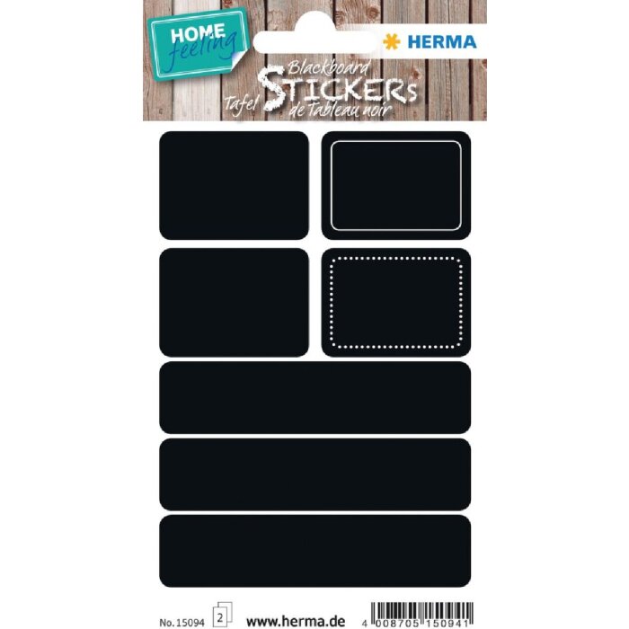 Herma HOME Tafelové etikety obdélníkové, bílé, 14 kusů